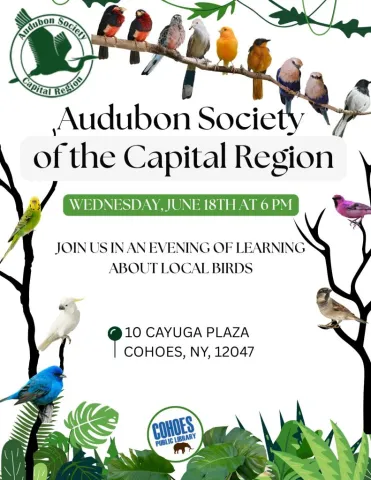 Audubon Society Learn About Local Birds