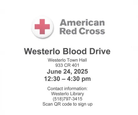 Date and Time of Blood Drive as well as Link to registration