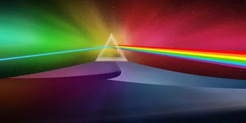 colors refracted