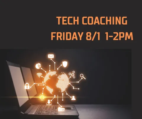 Tech Coaching Computer Graphic