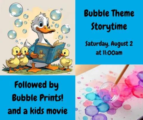 Bubble theme storytime