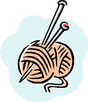 yarn and knitting needles