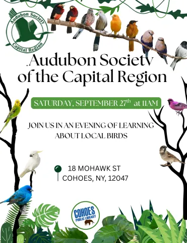 Audubon Society at the Cohoes Public Library