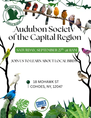 Audubon Society at the Cohoes Public Library