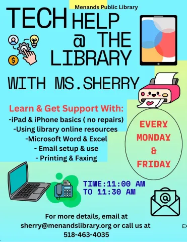 Tech Help with Ms. Sherry