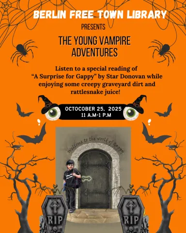 Young Vampire Adventures Book Reading with Star Donovan