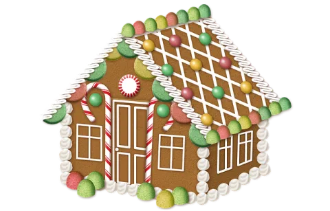 gingerbread house