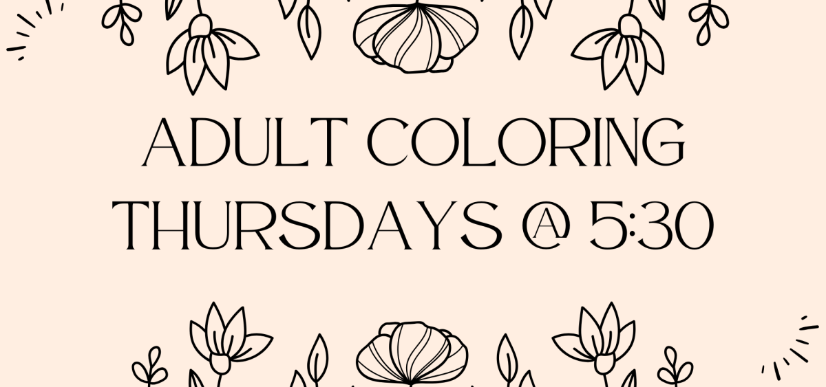 Adult Coloring Thursdays @ 5:30