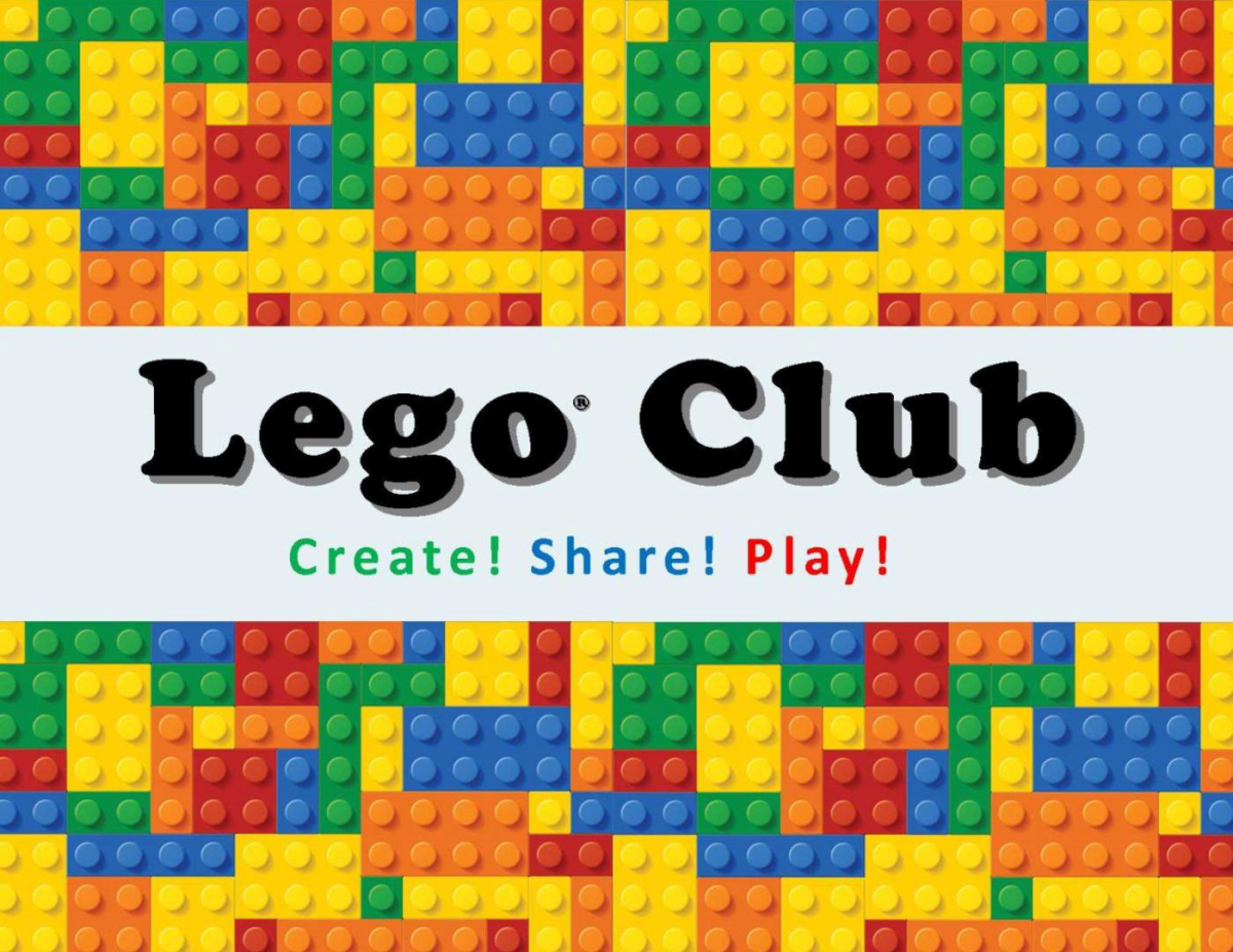 Lego Club Image with Lego Blocks.