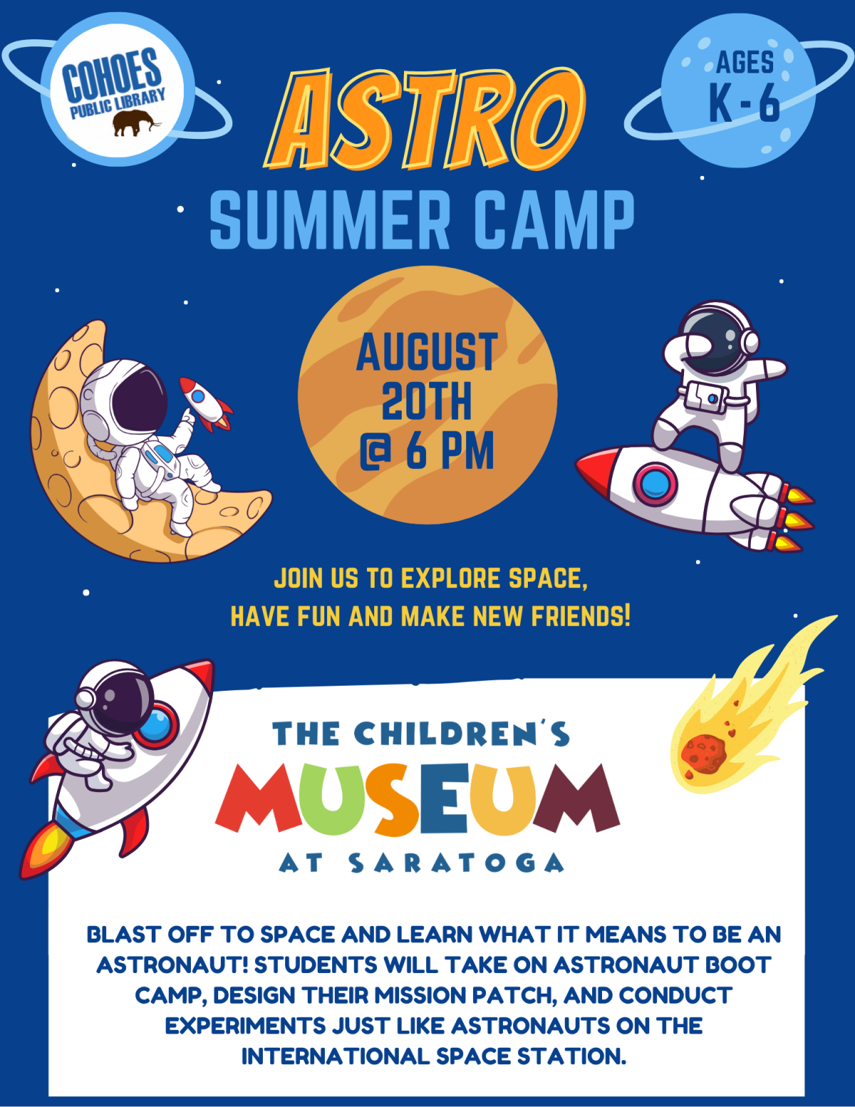 Astronaut Summer Camp
