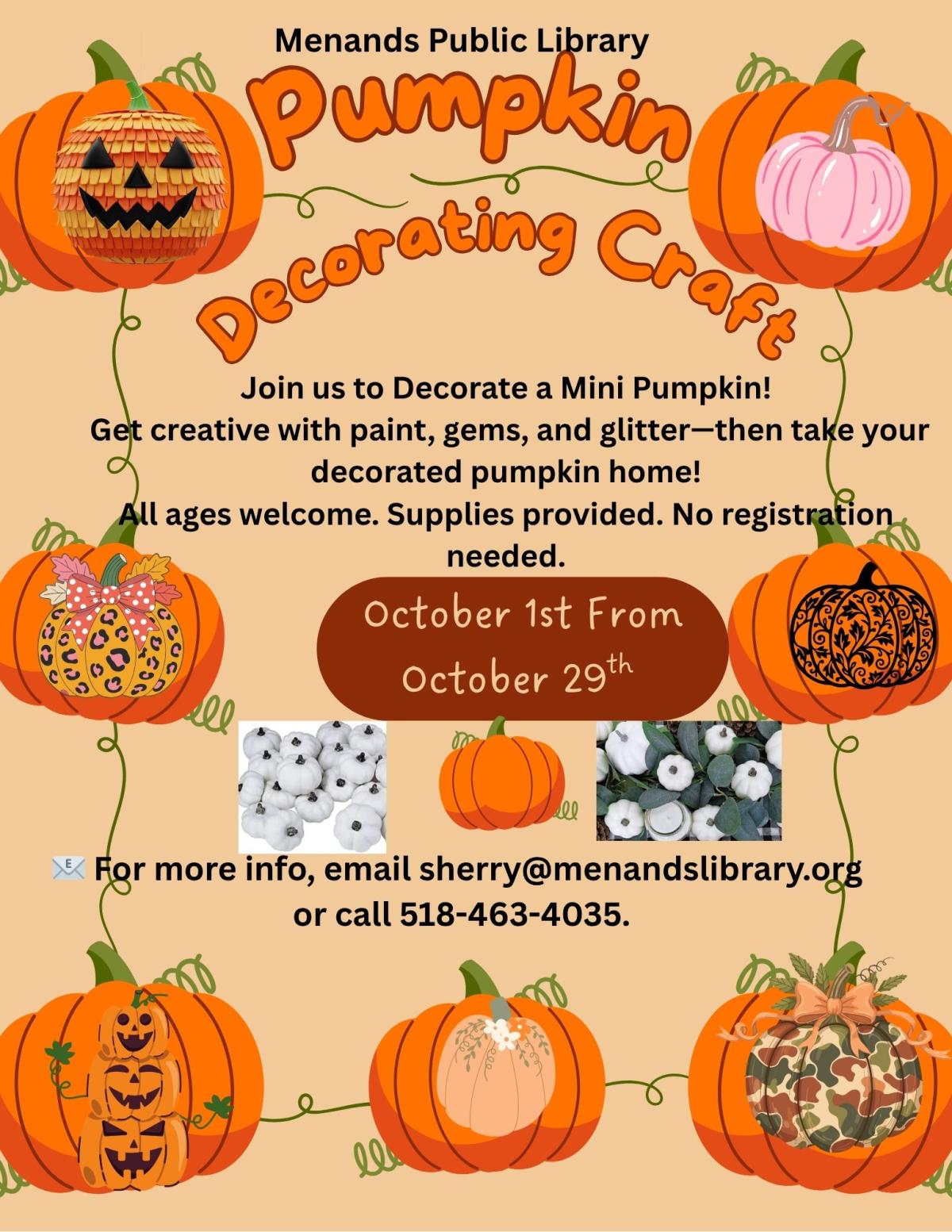 Pumpkin Craft