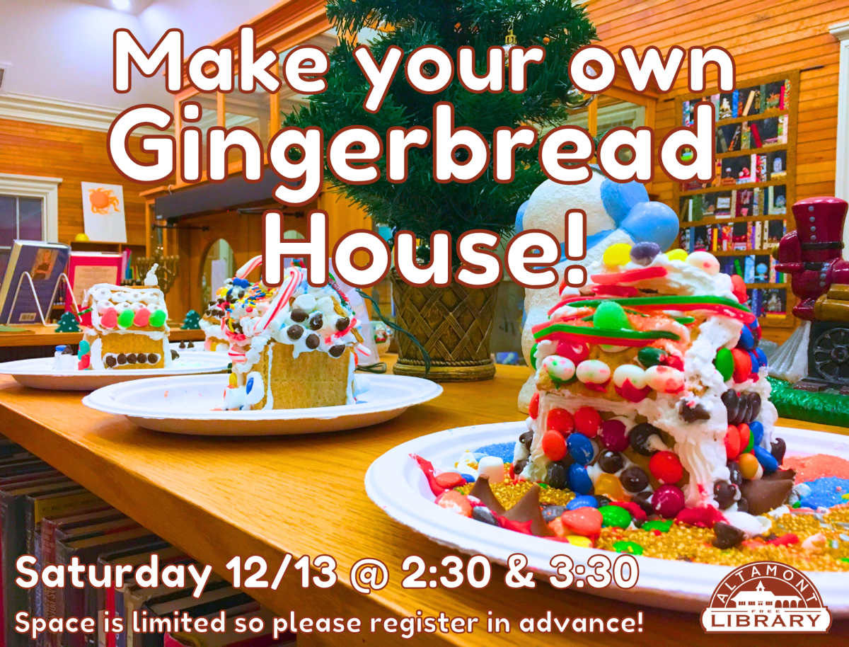 Build Your Own Gingerbread House at AFL